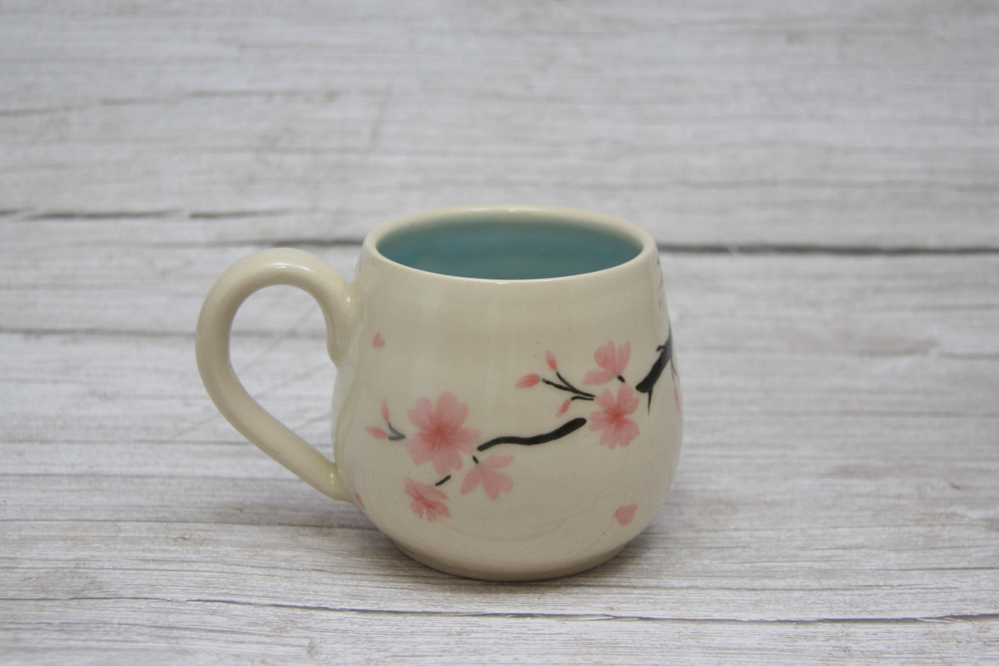 DISCOUNTED Red Panda Cherry Blossom Mug - 14 oz