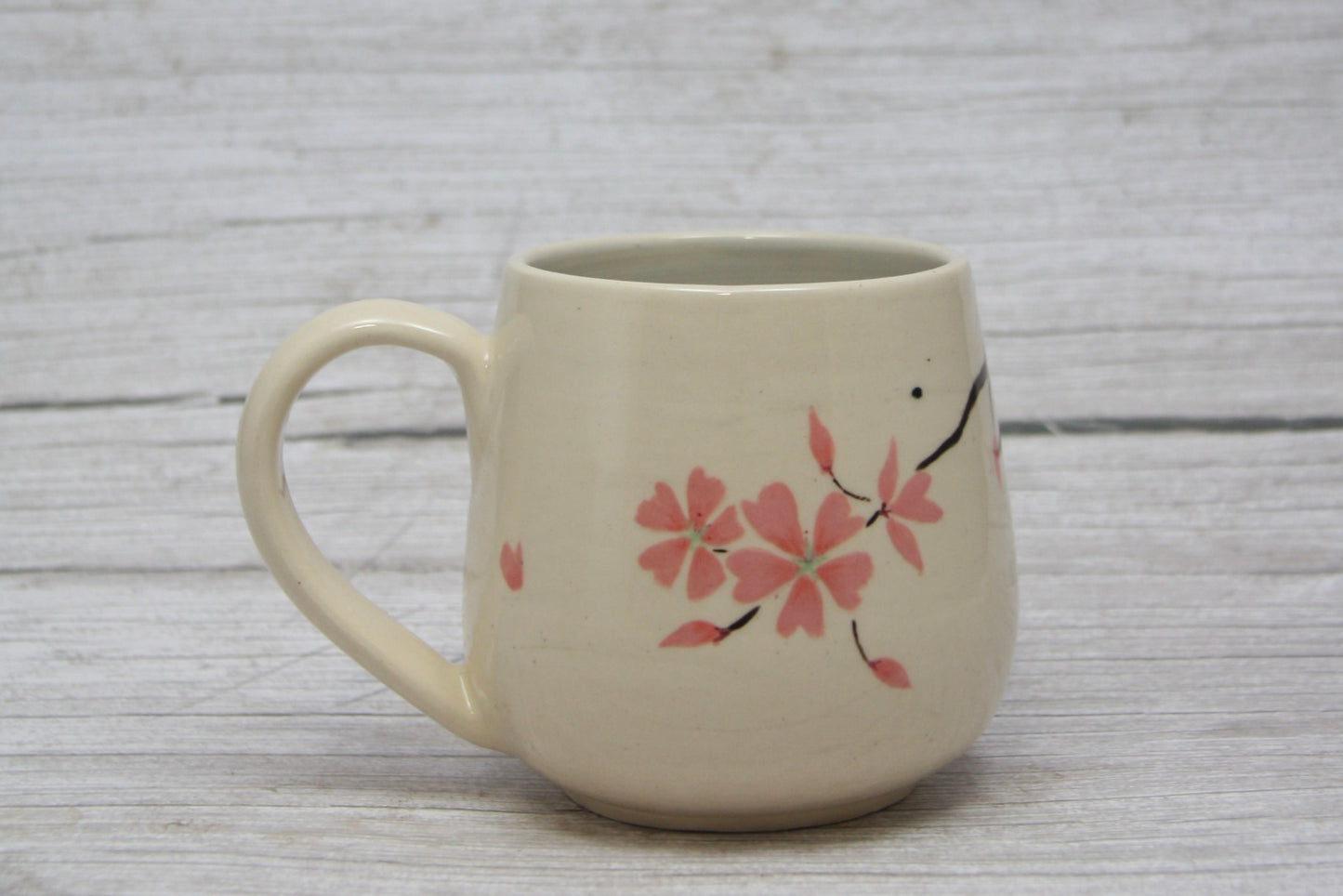 Kingfisher Cherry Blossom Large Mug - 17 oz