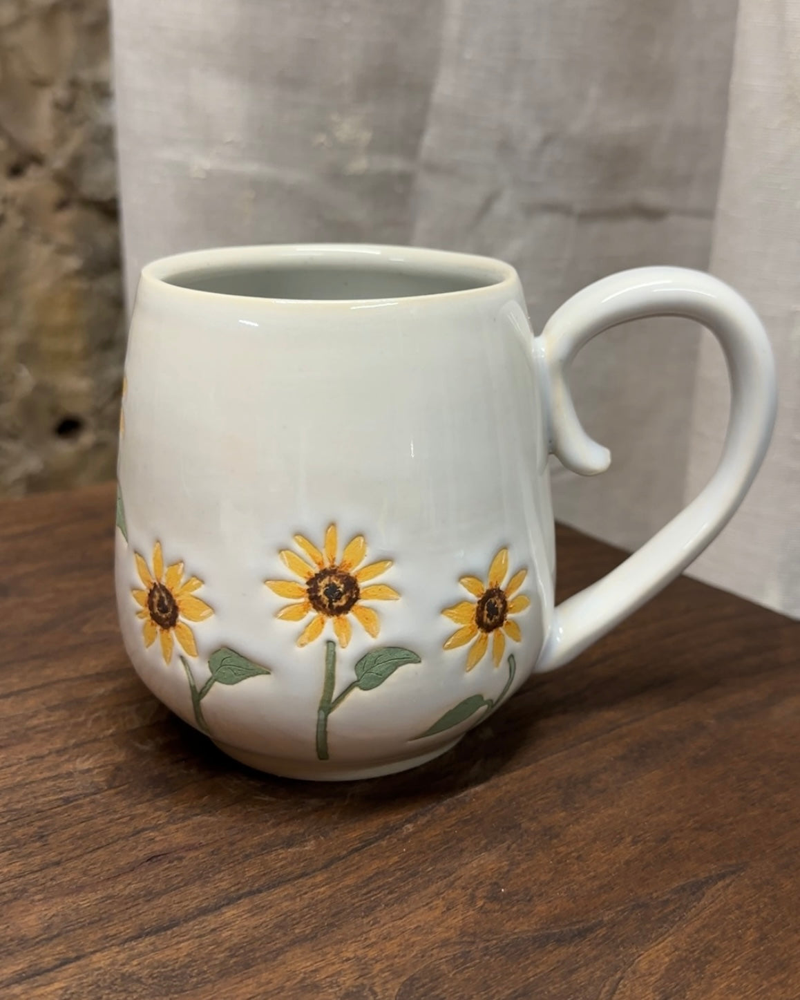 Sunflower Fields Large Mug - 17 oz