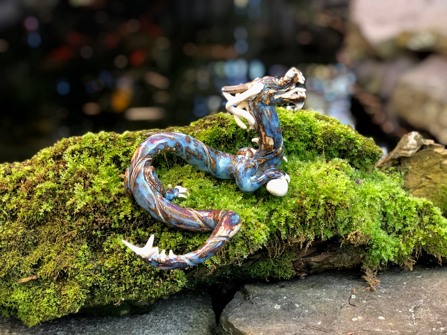 Dragon sculpture (stoneware, 2019)