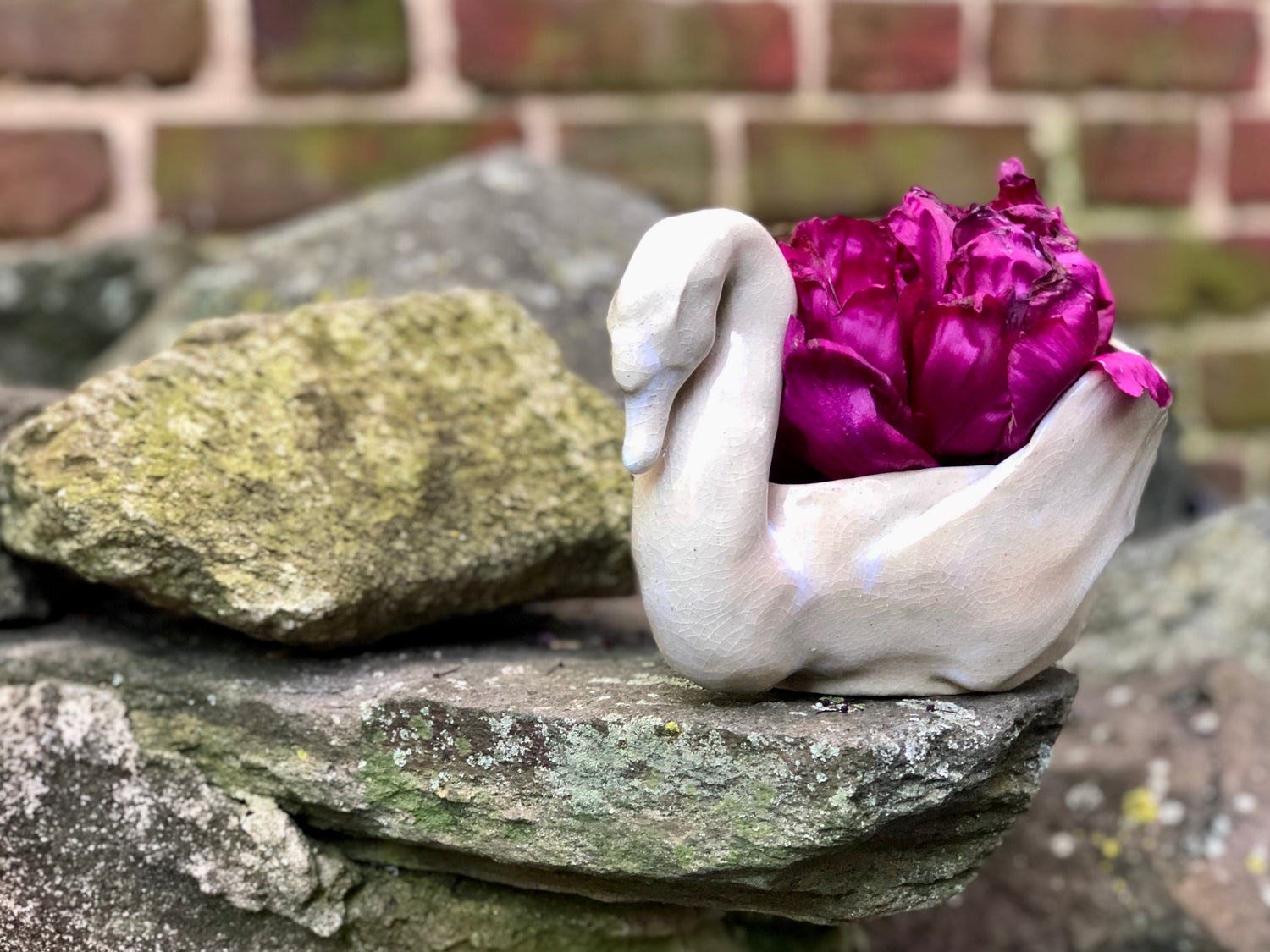 Swan bowl (porcelain, 2015)