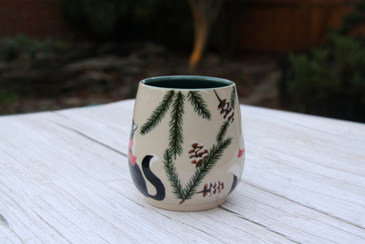 A Happy Winter Cat Collection Mug