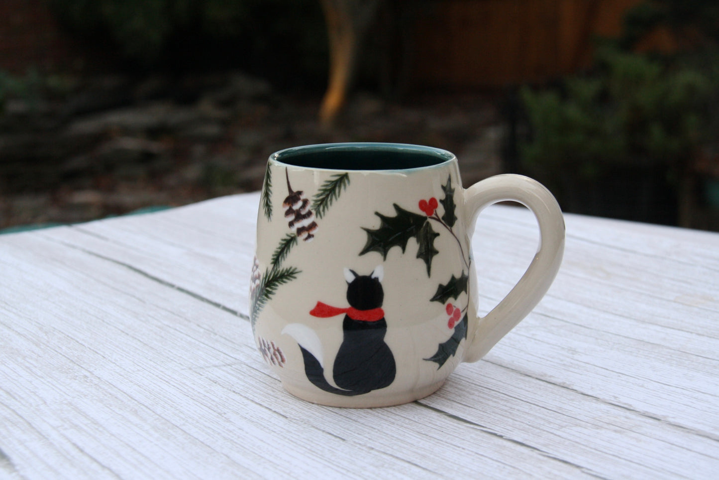 A Happy Winter Cat Collection Mug