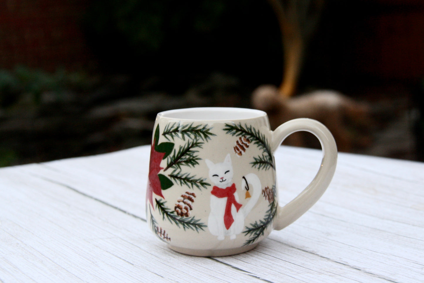 A Happy Winter Cat Collection Mug