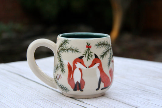 A Happy Winter Fox Collection Mug