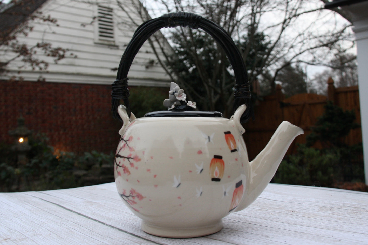 Dreaming of being a Butterfly Collection Butterfly Blossom 1L Teapot